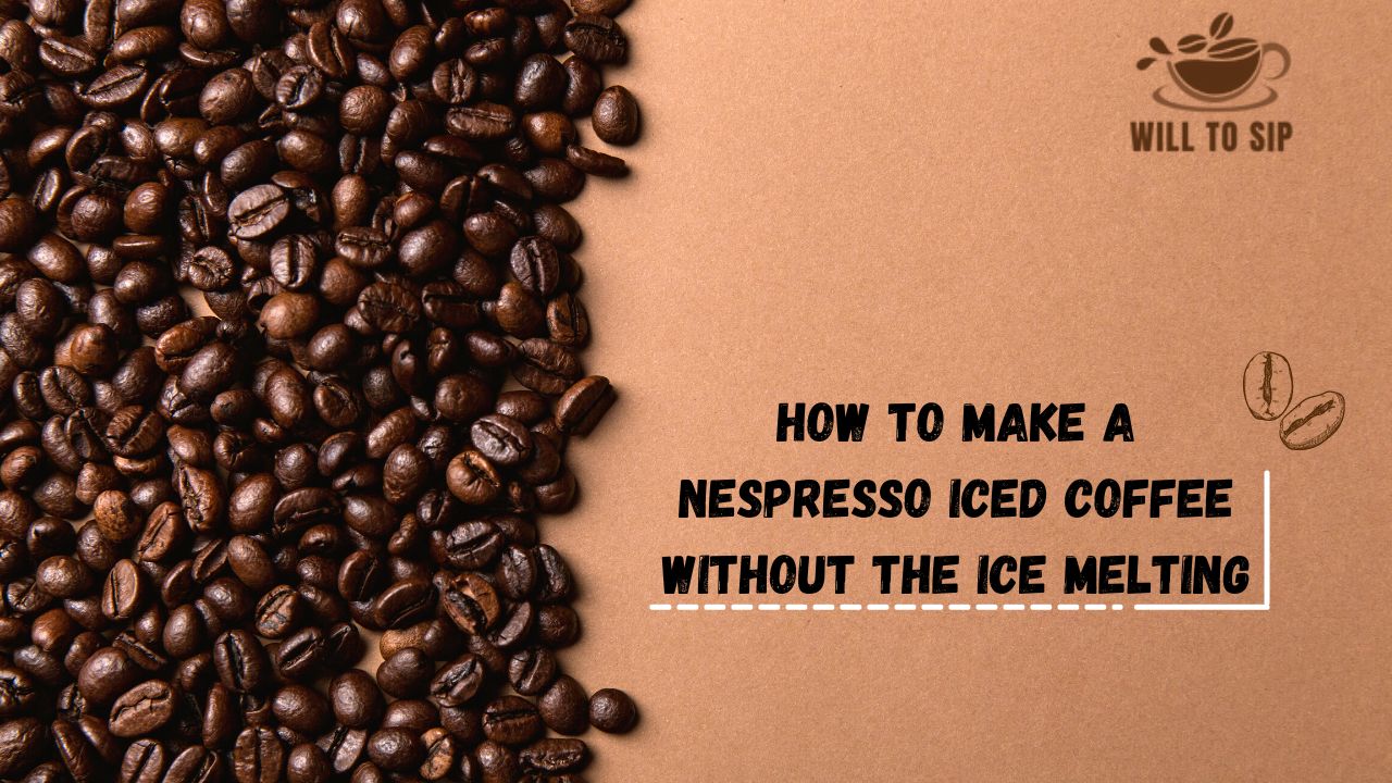 Nespresso Barista Masterclass – Iced Latte & Black Coffee Over Ice