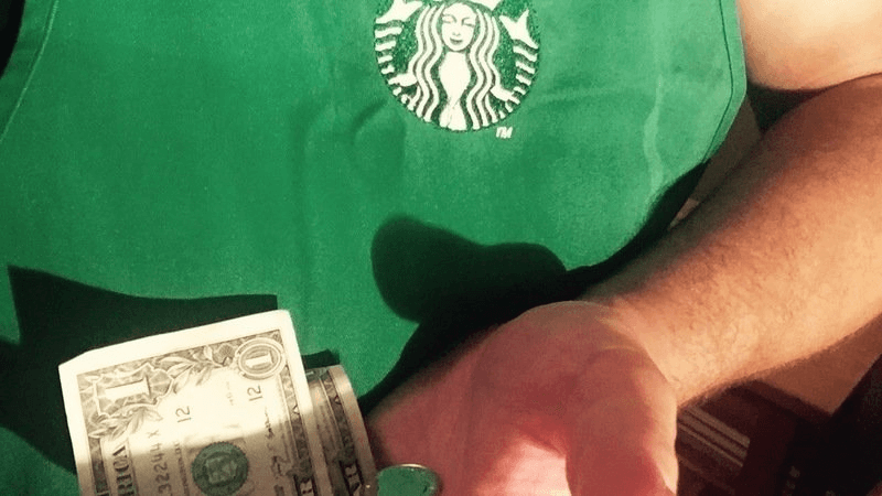 Why Starbucks does not have change for 100?